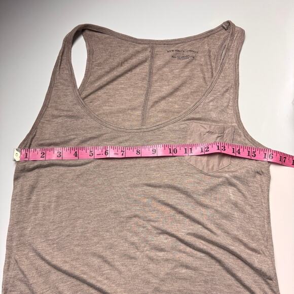 New York & Company Women's Casual Style Sleeveless  Pocket Tank Top Sz M - Picture 4 of 8